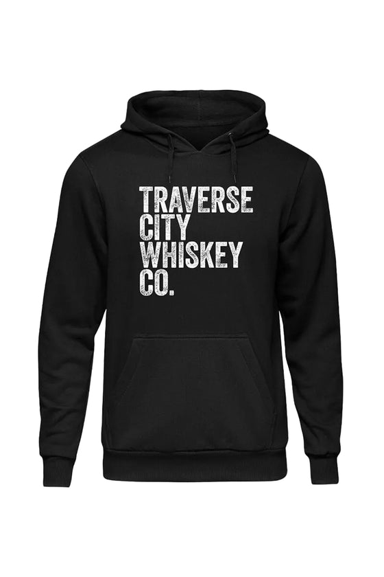 Black Pullover Hoodie, Traverse City Whiskey Co.