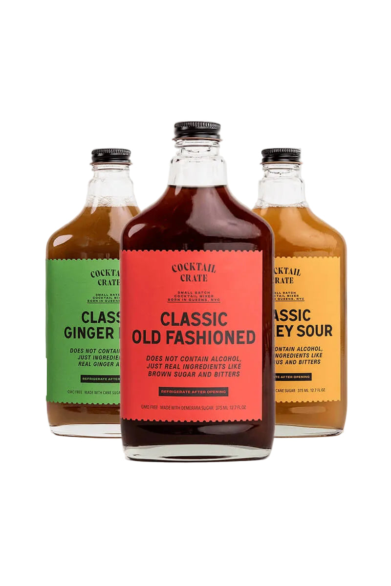 Cocktail Crate classic mixer variety 3-pack – Traverse City Whiskey Co.