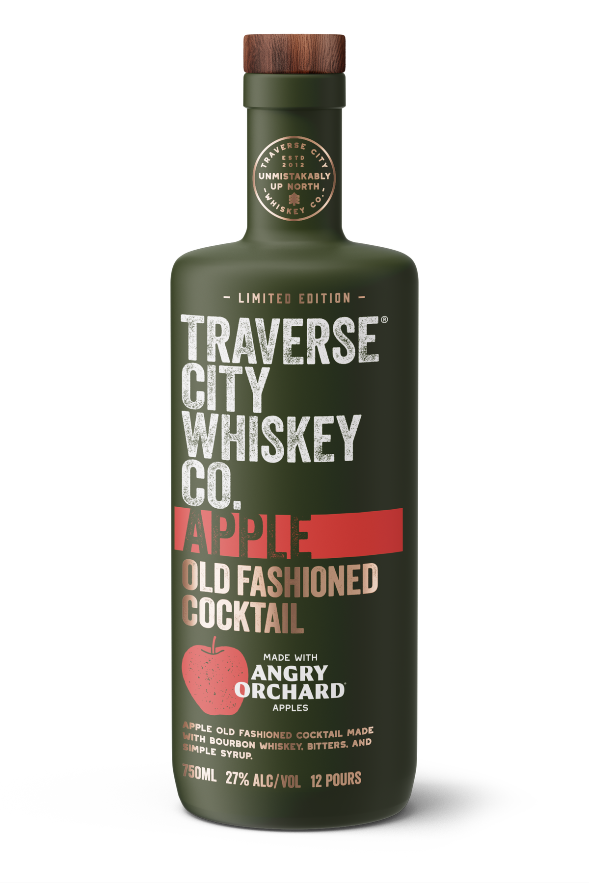 Ready-to-Serve Apple Old Fashioned 750ml bottle – Traverse City Whiskey Co.