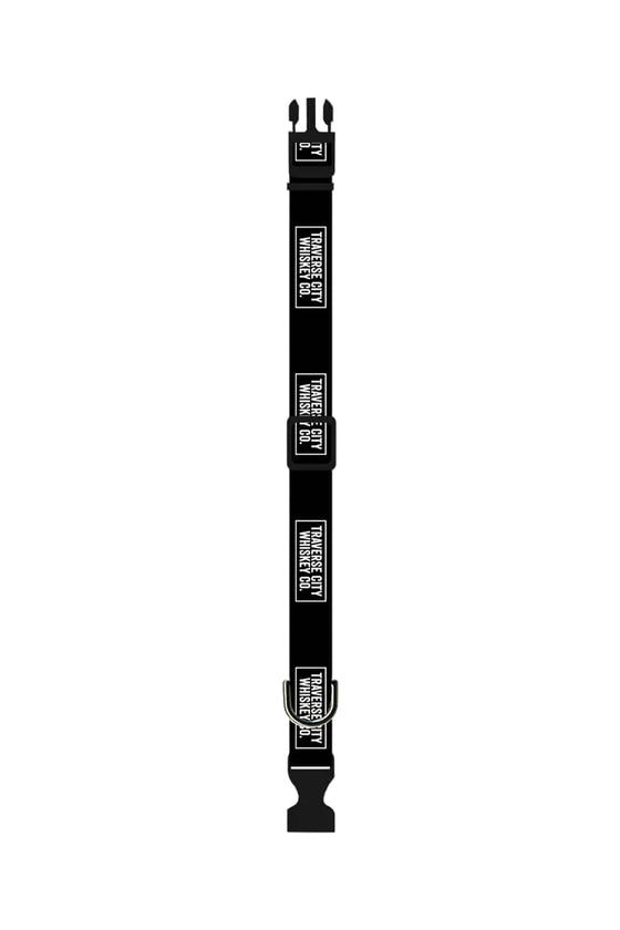 TC Whiskey Dog Collar – Black, Traverse City Whiskey Co.