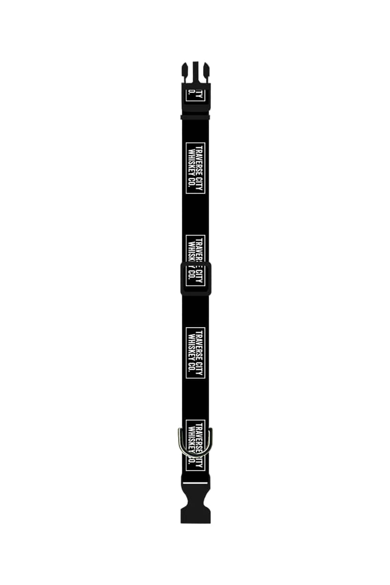 Black dog collar – Traverse City Whiskey Co.