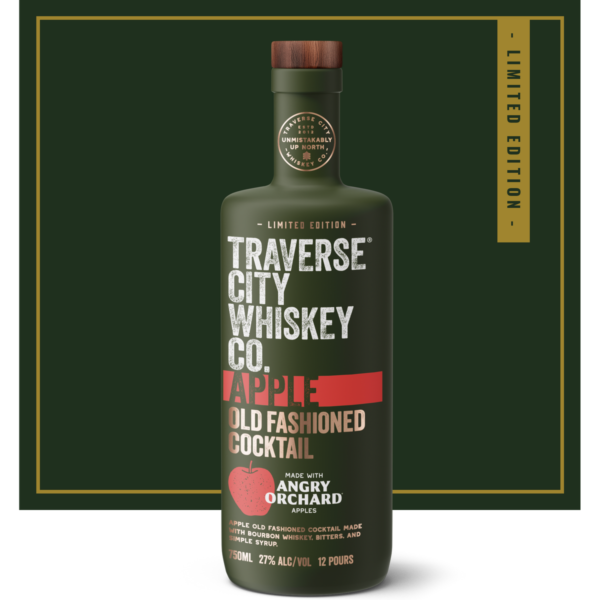 Ready-To-Serve Apple Old Fashioned 750mL bottle – Traverse City Whiskey Co.