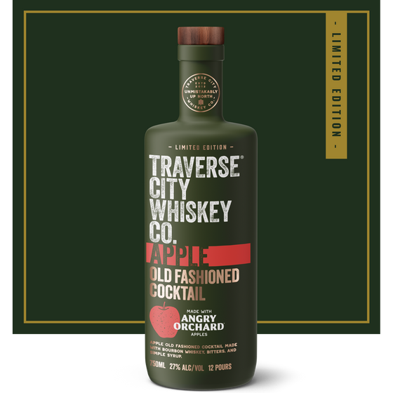 Ready-To-Serve Apple Old Fashioned 750mL, Traverse City Whiskey Co.