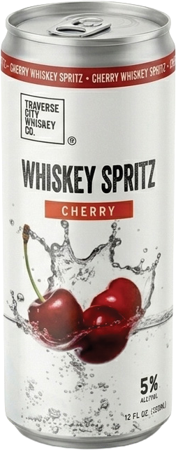 Cherry Whiskey Spritz can