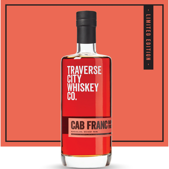 Cab Franc Barrel Finish bottle, Traverse City Whiskey Co.