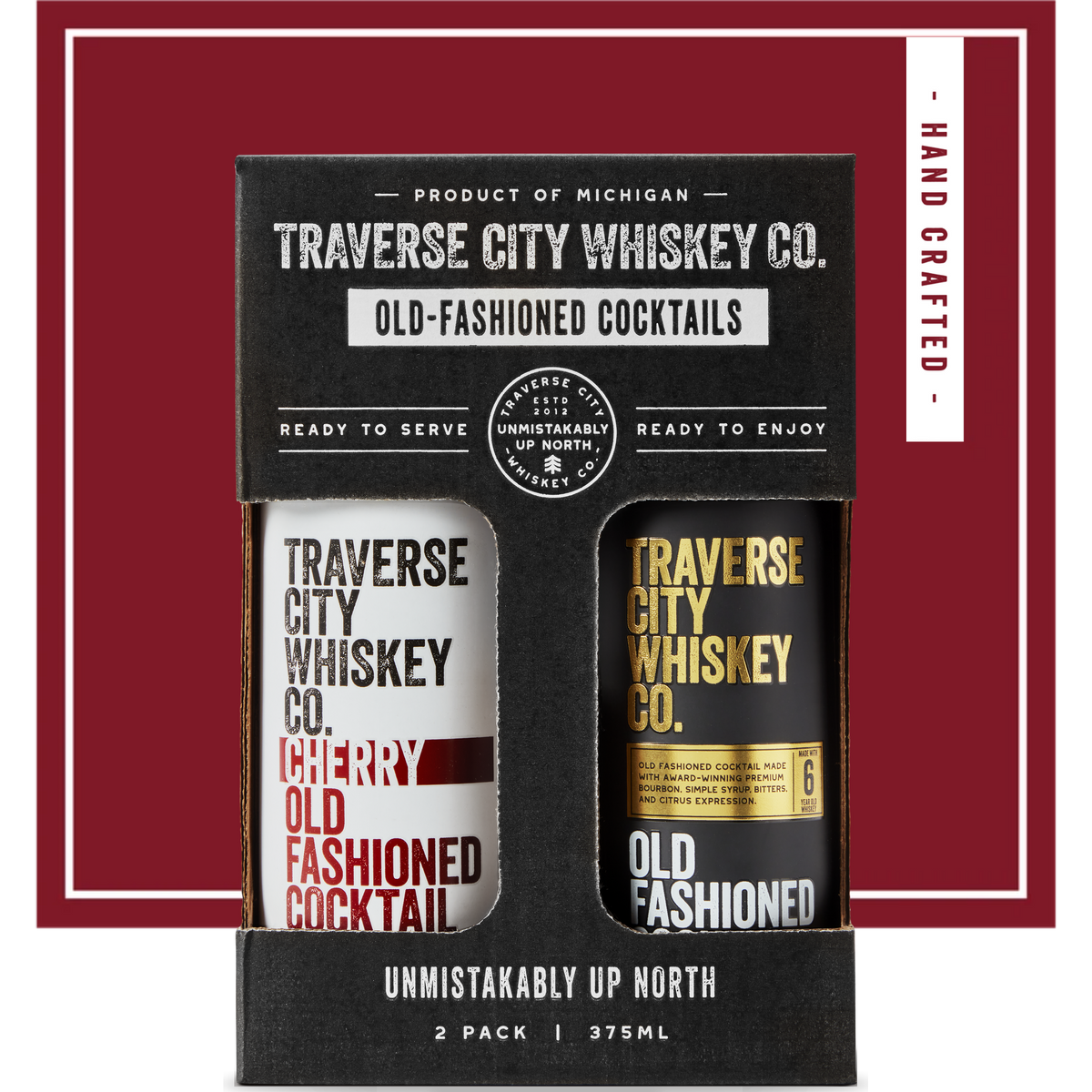 Ready-To-Serve Old Fashioned cocktail 2-pack – Traverse City Whiskey Co.
