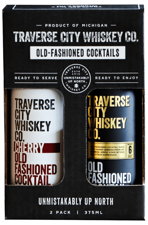 Ready-to-Serve Old Fashioned cocktail 2-pack – Traverse City Whiskey Co.