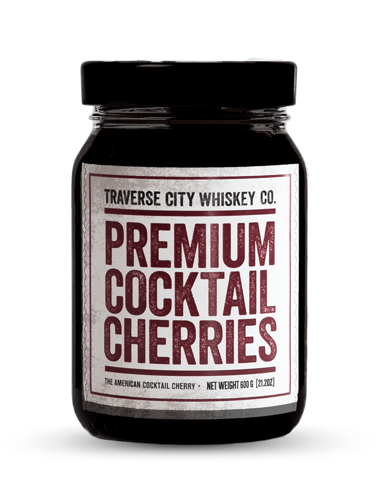 Premium Cocktail Cherries jar – Traverse City Whiskey Co.