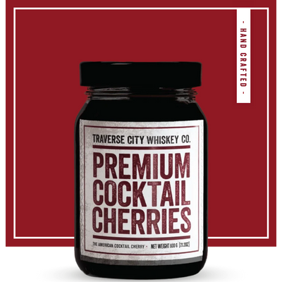 Premium Cocktail Cherries jar – Traverse City Whiskey Co.