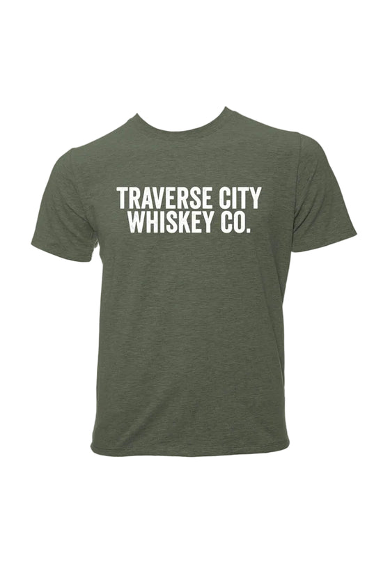 Vintage Green T-Shirt, Traverse City Whiskey Co.
