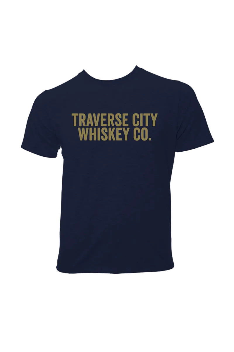 Vintage navy t-shirt – Traverse City Whiskey Co.