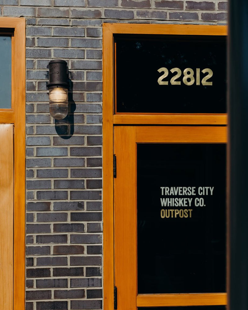 The Outpost entrance at 22812 Woodward Ave in Ferndale