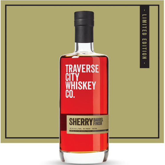 Sherry Barrel Finish bottle, Traverse City Whiskey Co.